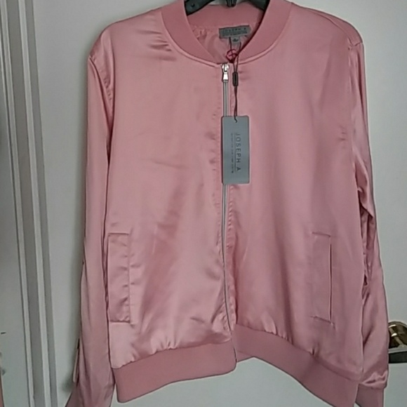 Joseph A. Jackets & Blazers - New Silk Bomber Jacket